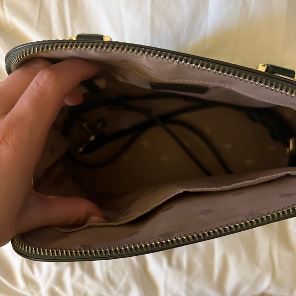 Kate Spade Emerald Forest Green top handle dome purse - Picture 3 of 7